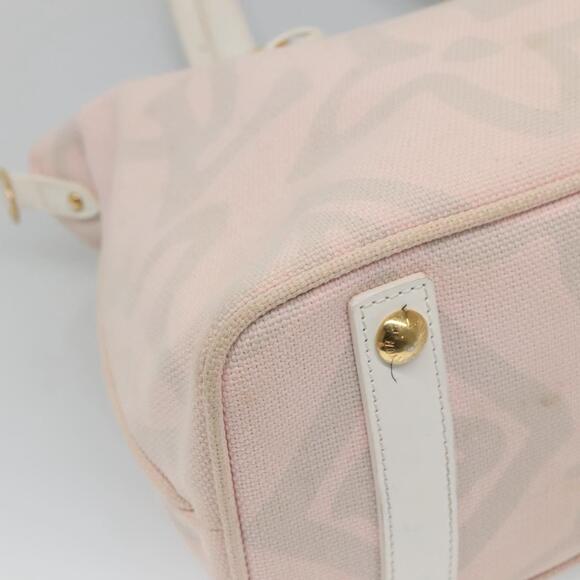 LOUIS VUITTON Cruise Line Tai Sienne PM Bag Canvas Pink M95672 - Picture 14 of 16